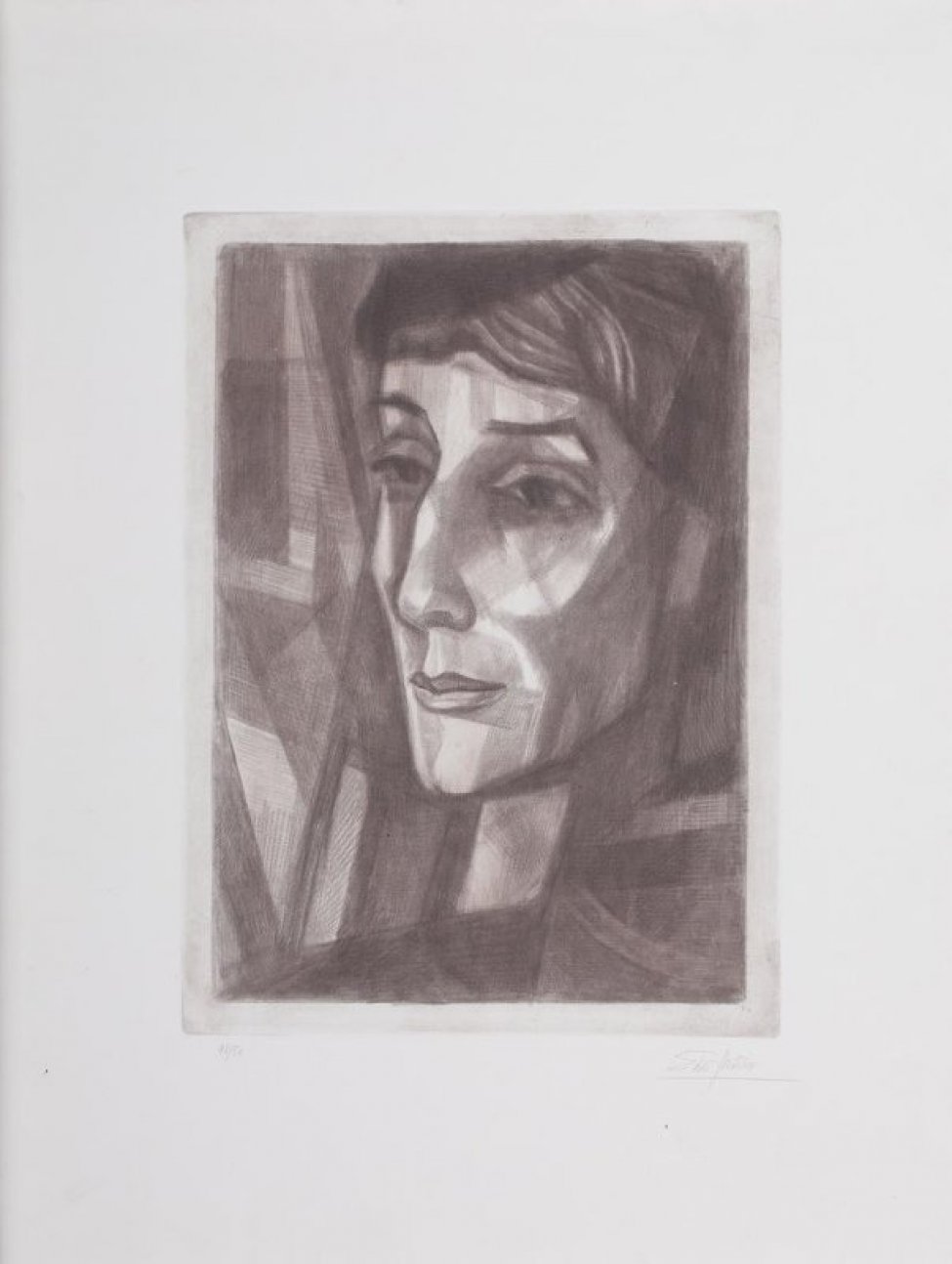 Портрет поэтессы Анны Ахматовой